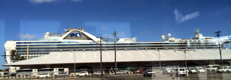 Grand Princess @ Pier 2 - Arrival - Aloha Cruise Group