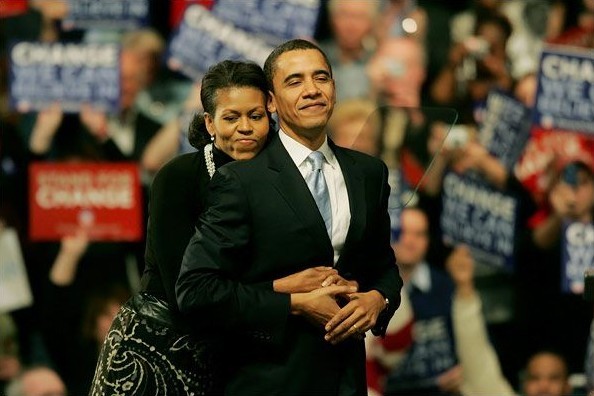 President Mr. & Mrs Michelle & Barack Obama